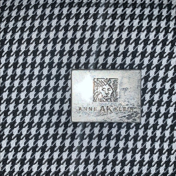 Anne Klein Houndstooth Travel Tote - Picture 2 of 4